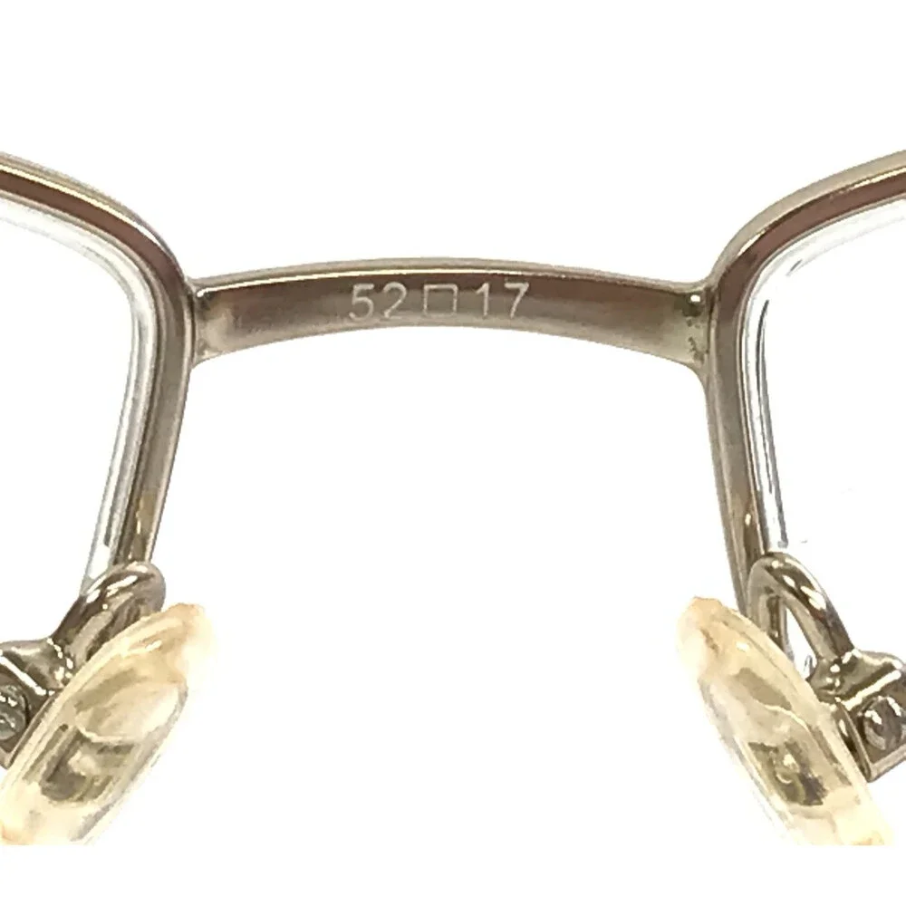 Catherine Deneuve Eyeglasses Frames CD-315 SGLD Satin Gold Crystals 52-17-135